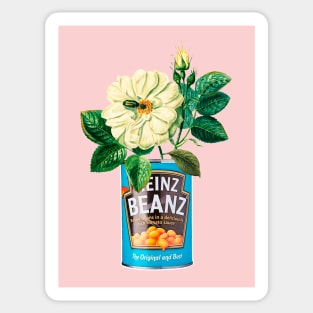 Floral and Heinz Sticker